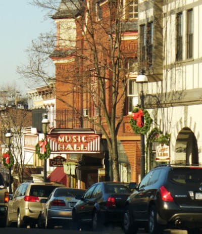 Tarrytown Music Hall on Main Street