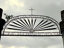 Camposanto de los Indios Tayabas Cemetery Gate.JPG