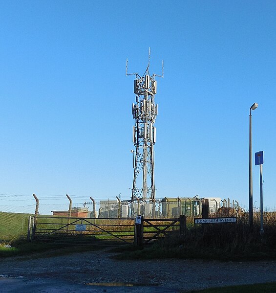 File:Telecommunication Mast, Saltdean - geograph.org.uk - 3792389.jpg