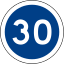 Thailand-Straßenschild บ-54-30.svg