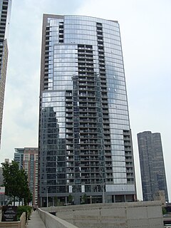 The Chandler building in Chicago, Illinois, United States