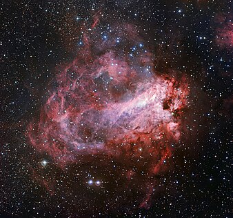 The star formation region Messier 17.jpg