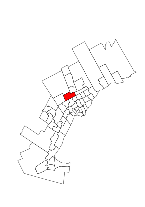 Carte de la circonscription