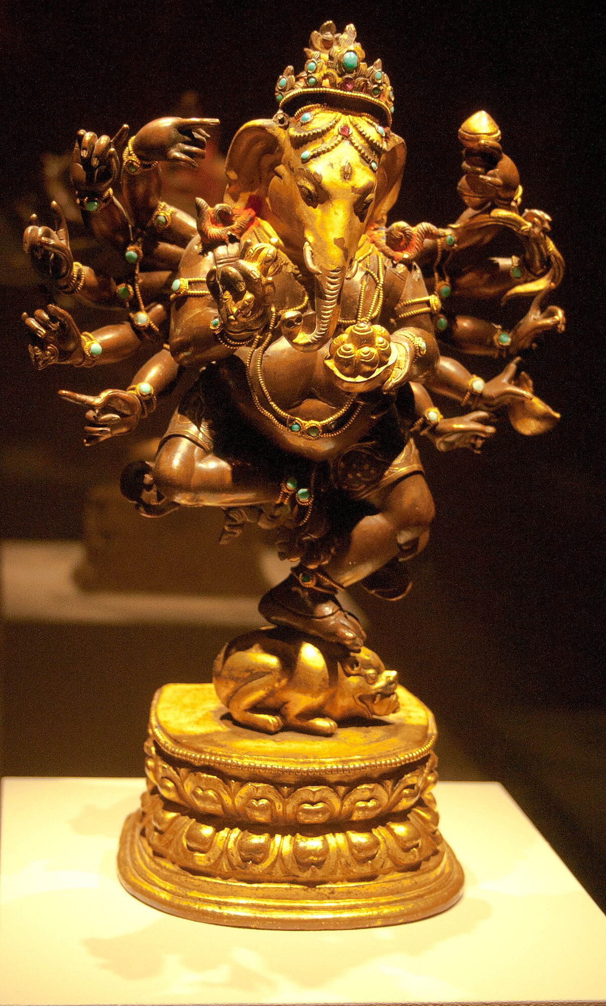 File:Tibetan-bronze-statue-Ganesha.jpg - Wikipedia