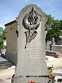 Tumba Armand Gautier, Cementerio de Montparnasse.jpg