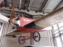 Udet U 10 on display at the Technikmuseum Berlin