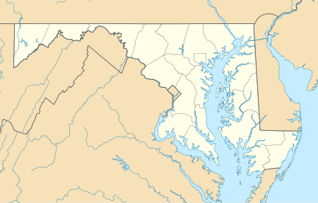 USA Maryland location map.svg