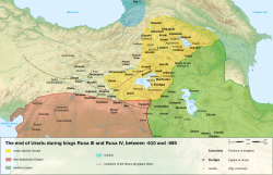 Late Urartu under Rusa III and IV (610-590/585 BC).