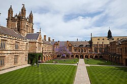 The University of Sydney consistently ranks as one of the top universities in Australia. Usydcampuspicture.jpg