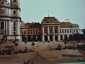 Városháza, anno 1910. A kép a Bródy Sándor Könyvtár Helyismereti gyűjteményéből származik.