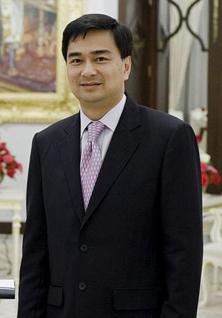 <span class="mw-page-title-main">Abhisit Vejjajiva</span> Prime Minister of Thailand from 2008 to 2011