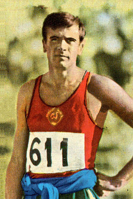 Виктор Санеев в 1968 году