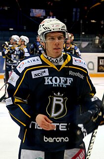 Ville Varakas Finnish ice hockey player