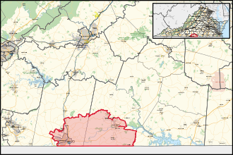 District map Virginia's 49th House of Delegates district (since 2024).svg
