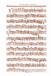 Une page d'écriture musicale, avec notation ancienne
