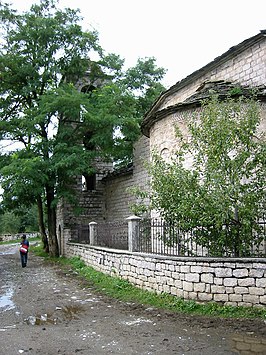 Kerk van Voskopojë, gebouwd in 1721