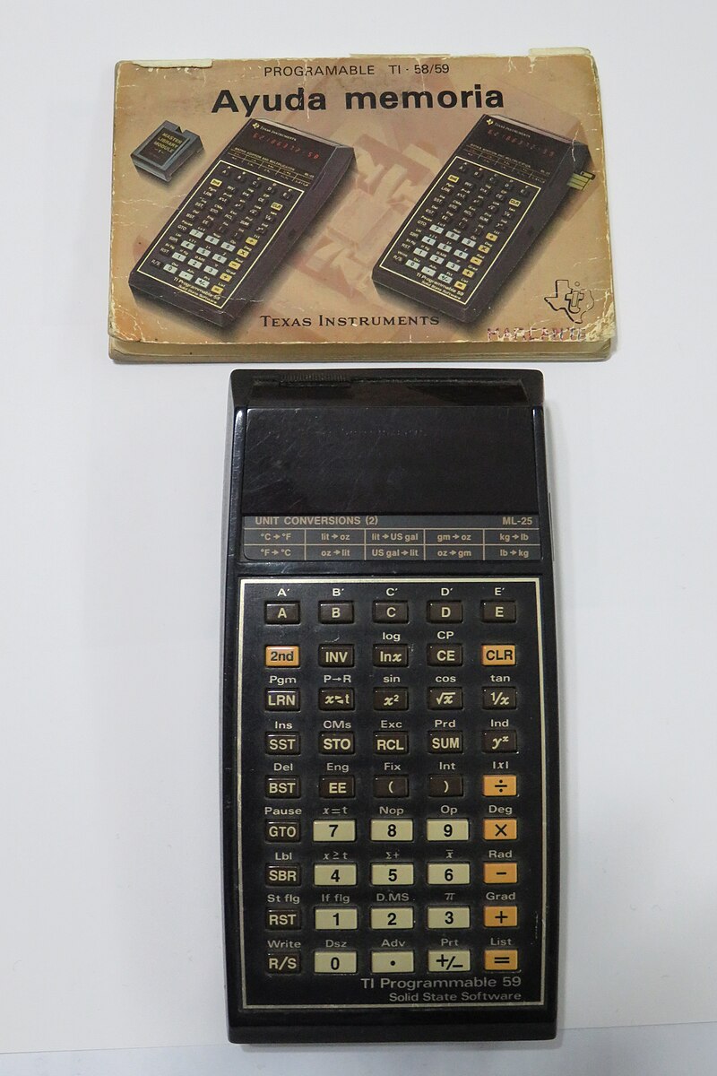 TI-59 / TI-58 - Wikipedia