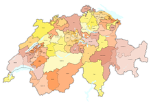 The 52 electoral districts Wahlkreise 1848.png