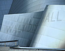 Walt Disney Concert Hall sign Walt Disney Concert Hall Logo.JPG