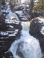 Dribärger Wasserfall im Friejohr