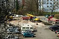 Baustelle in der Weddigenstr. Baubeginn 31. März 2011