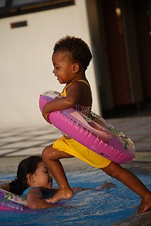 Bei einem Schwimmreifen oder S