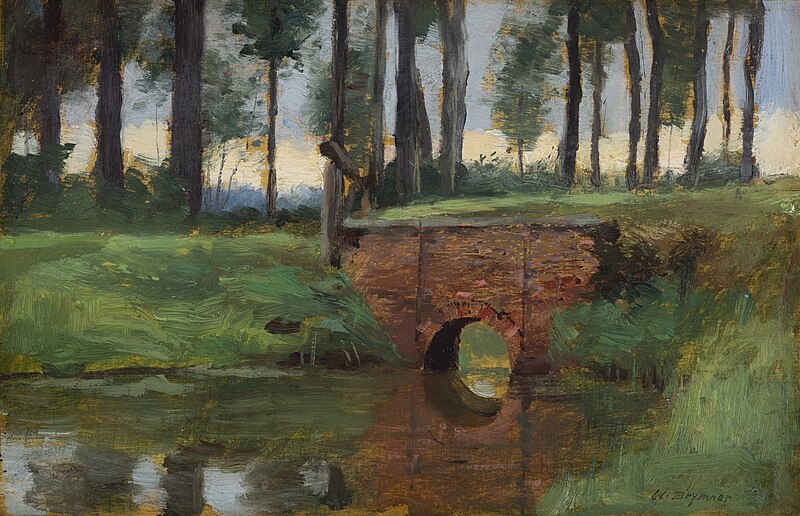 File:William Brymner - Le Vieux Pont (ca. 1904).jpg