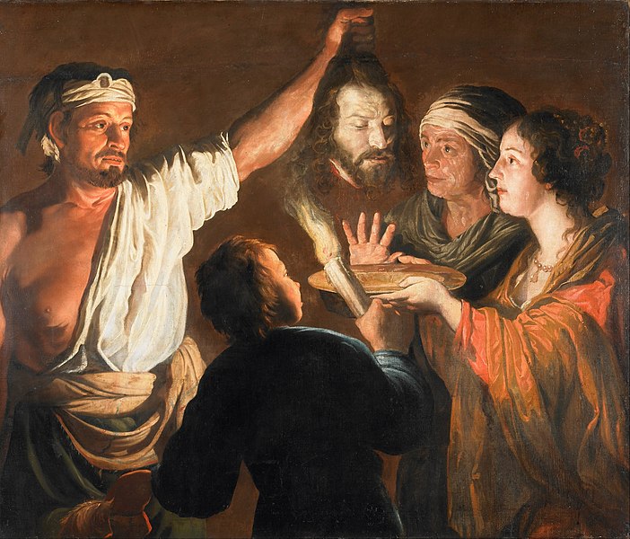 File:William Dobson - The Executioner with the Head of John the Baptist - Google Art Project.jpg