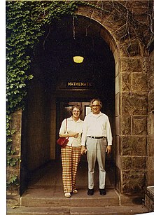 William W. Boone and Eileen Boone at Altgeld Hall University of Illinois 1979-photo William J. Boone.JPG