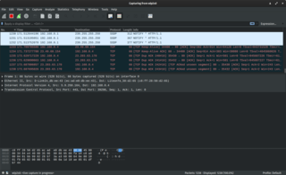 Wireshark Network traffic analyzer