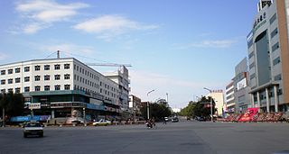 <span class="mw-page-title-main">Wusu</span> County-level city in Xinjiang, China