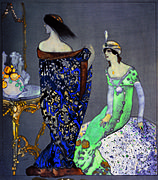 Le manteau bleu (1912), conservat al Museu d'Art Jaume Morera