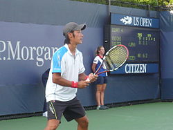 Yuichi Sugita at the 2010 US Open 03.jpg
