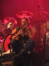 Zakk Wylde, en session acoustique à The Electric Factory de Philadelphie.