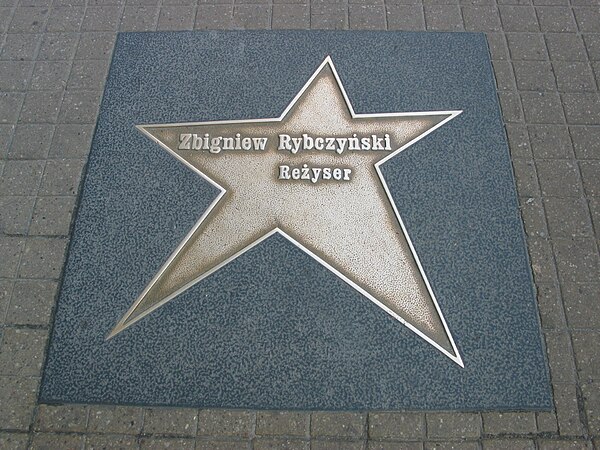 star on the Lodz walk of fame