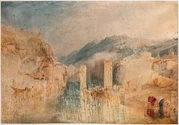 Grenoble Bridge - D25490 - William Turner - Tate Britain