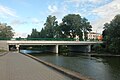 Мост па Першамайскай вуліцы — пачатак вуліцы Купалы