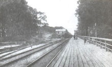 Платформа станции Химки, ок. 1900