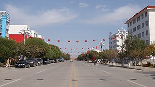 <span class="mw-page-title-main">Fuhai County</span> County in Xinjiang, China