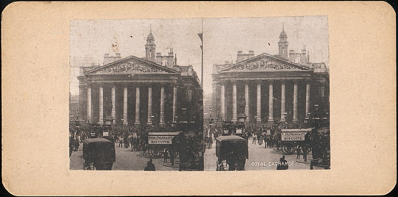 File:-Pair of Stereograph Views of the Royal Exchange, London, England- MET DP73323.jpg