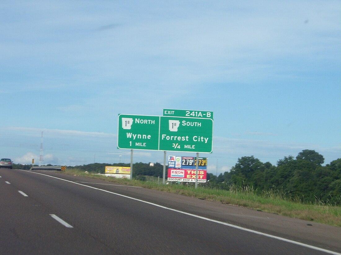 Business routes of Arkansas Highway 1