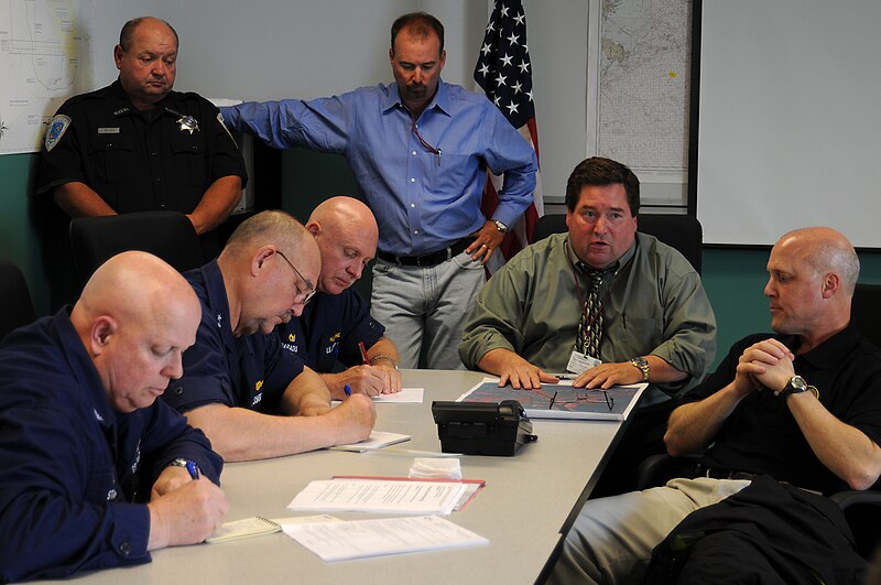 File:100502-G-8744K-021 Plaquemines Parrish President speaks at conference call.jpg