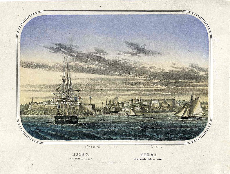 File:10 Fi 145 Brest, vue prise de la rade Gosselin.jpg