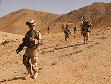 10th Mountain Division soldiers in Afghanistan, 2003. 10th Mout Afganistan.jpg