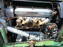 Red label Speed high compression twin SU Engine PH1468 delivered March 1926 in a tourer with licence plate KM 2321 1926 Bentley 3-litre 3829344056.jpg