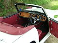 1968 TR5 interior