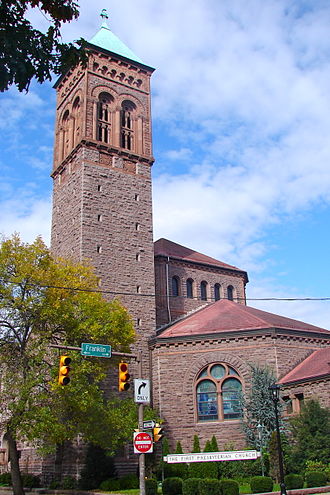 First Presbyterian Church 1st Presby Franklin St Wilkes Barre PA.JPG