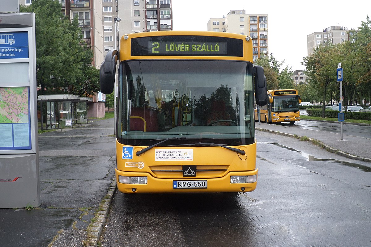 sopron helyi busz menetrend gyoemrő