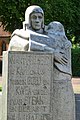 Oorlogsmonument door David van Kampen in Damwoude