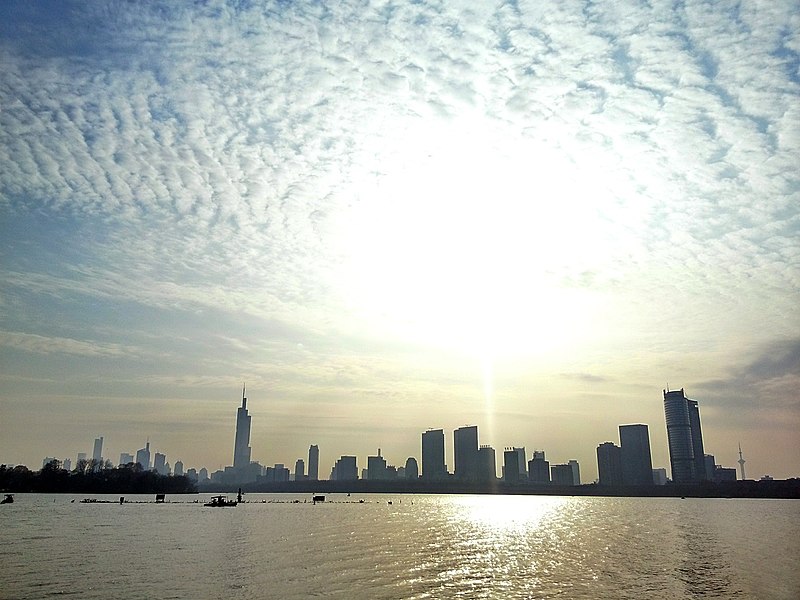 File:2014年1月6日——南京天际线 - panoramio.jpg